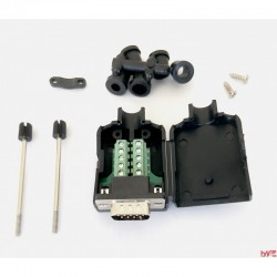 9PİN ERKEK KLEMENSLİ DSUB