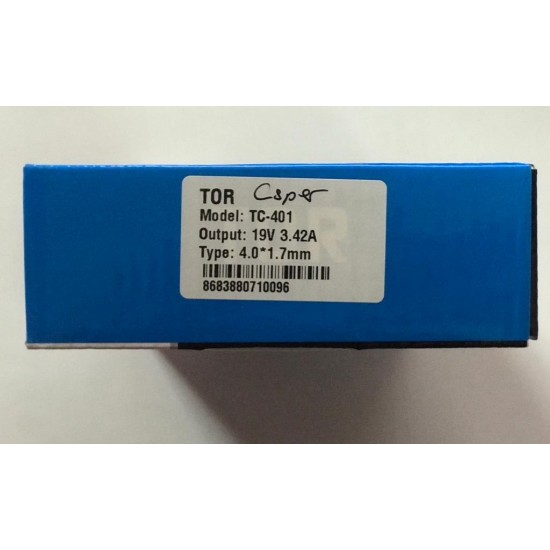 TOR TC-401 19V 3,42A 4.0*1.7mm  ADAPTÖR