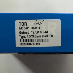 TOR TD-501 19,5V 3,34A 4.5*3.0mm ADAPTÖR