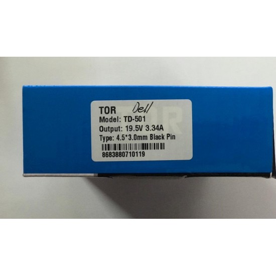 TOR TD-501 19,5V 3,34A 4.5*3.0mm ADAPTÖR