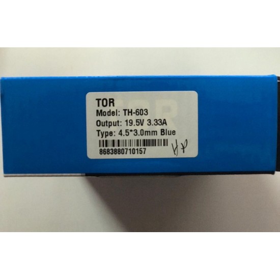 TOR TH-603 19,5V 3.33A 4.5*3.0mm ADAPTÖR