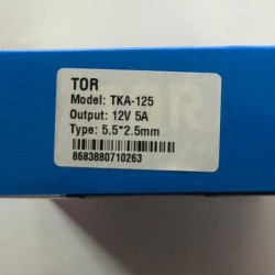 TOR TKA-125 12V 5A 5.5*2.5mm ADAPTÖR