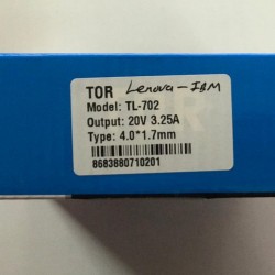 TOR TL-702 20V 3,25A 4.0*1.7mm ADAPTÖR