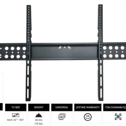 Vontech VT-100S 42-100'' Sabit LCD-LED TV Askı Aparatı