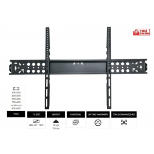 Vontech VT-100S 42-100'' Sabit LCD-LED TV Askı Aparatı Vontech VT-100S 42-100'' Sabit LCD-LED TV Askı Aparatı