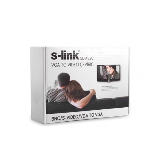 S-link SL-AV201 VGA TO VIDEO Çevirici