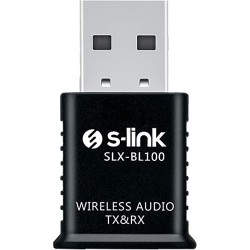 S-Link SLX-BL100 2 In 1 Bluetooth Music 3.5 Jack Receiver - Transmitter S-Link SLX-BL100 2 In 1 Bluetooth Music 3.5 Jack Receiver - Transmitter