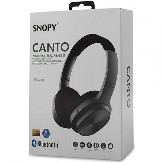 Snopy SN-BT30 Canto TF Kart Özellikli Bluetooth Kulaklık