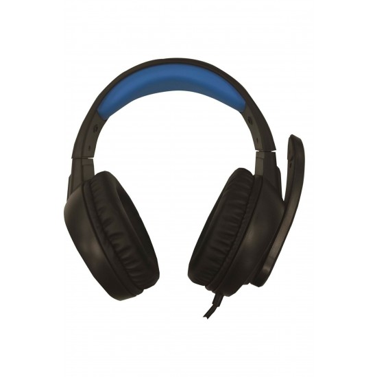 Snopy Sn-gx1 ERGO Siyah/Mavi 3,5mm Gaming Oyuncu Mikrofonlu Kulaklık