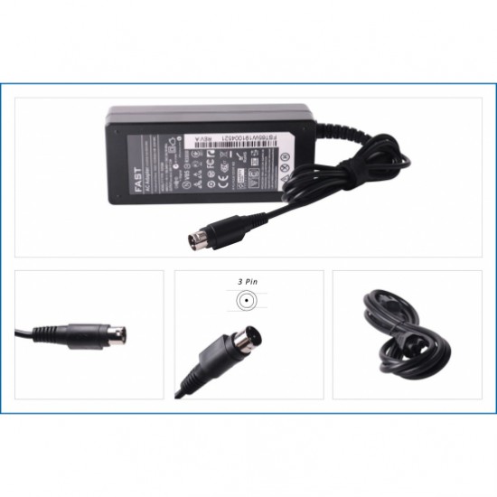 Q_FAST C202 24V 2.5A 60W ADAPTER (3 PIN) Q_FAST C202 24V 2.5A 60W ADAPTER (3 PIN)