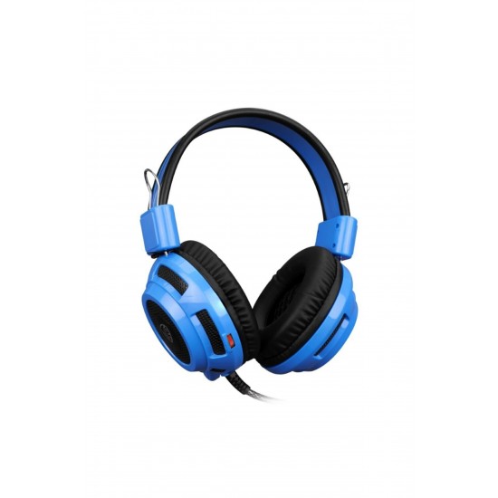Hytech HY-G7 Story Mikrofonlu Mavi Kulaküstü Oyuncu Kulaklığı