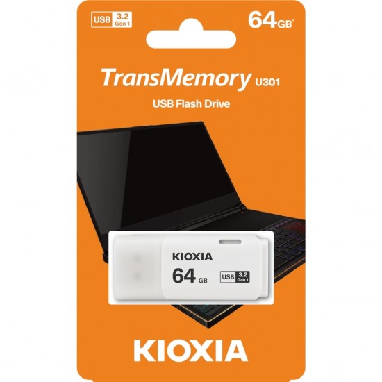 Kioxia TransMemory U302 64 GB USB 3.2 Gen Flash Bellek