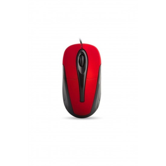 Everest SM-800 Kırmızı/Siyah USB Optik Mouse