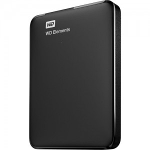 WD Elements 1TB 2.5' USB 3.0 Taşınabilir Disk (WDBUZG0010BBK-WESN)